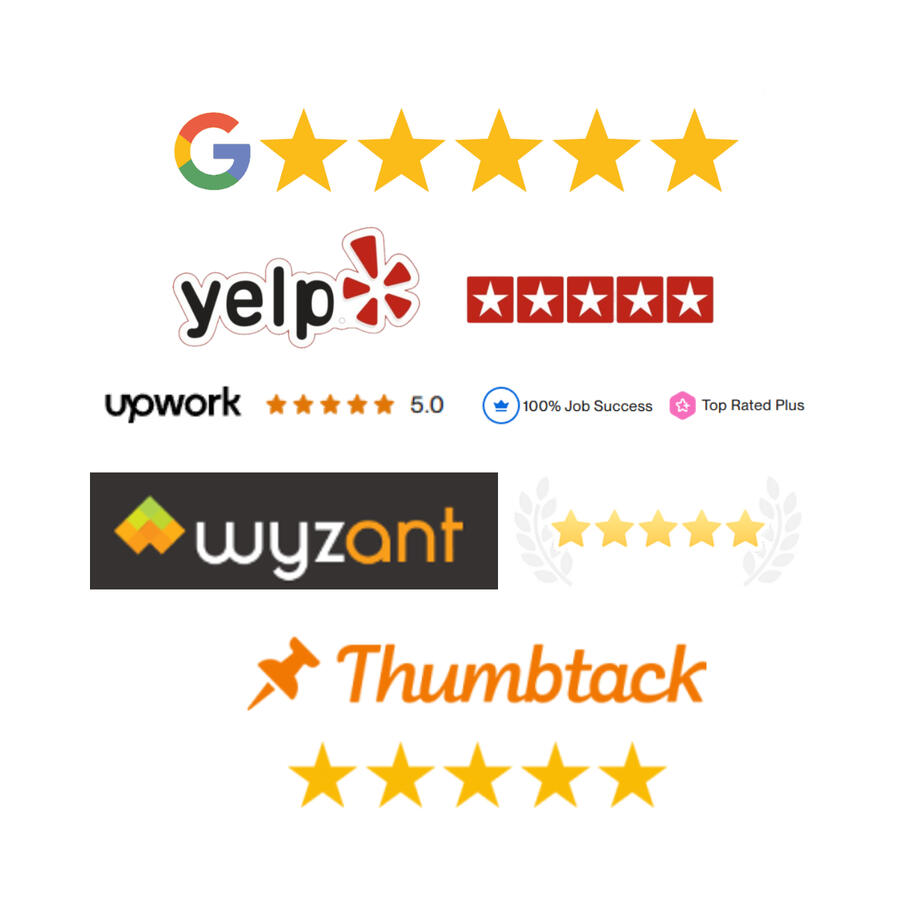 5-star rated profile everywhere